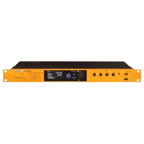 Tascam CG-2000 – Generador de reloj maestro de audio y video para postproducción y transmisión