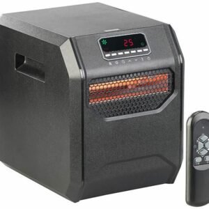 Calefactor infrarrojo de 1500 W con temporizador y control remoto: LV-900.ir