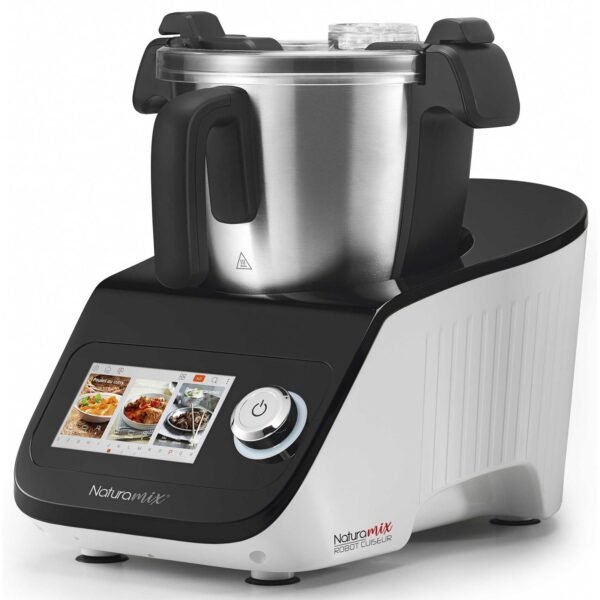 Robot de cocina multifunción con báscula integrada y pantalla táctil + un bol adicional Robby robicook + bol - Imagen de 2