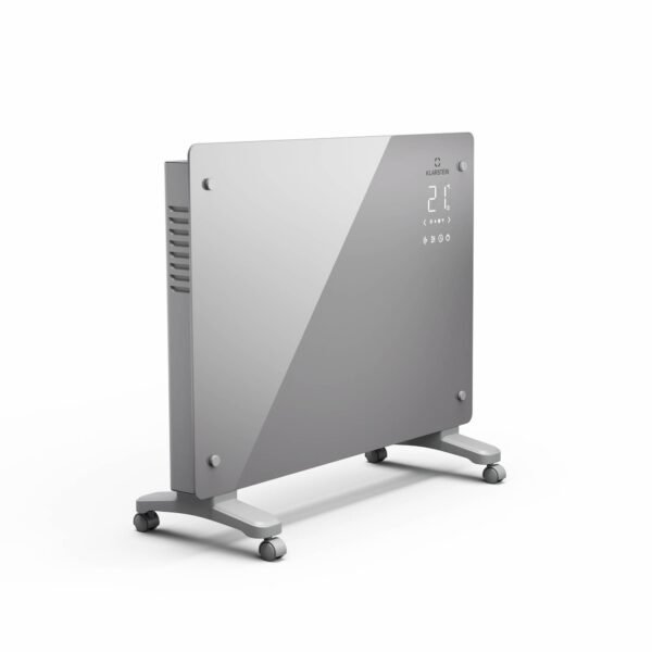 Calefactor convector Klarstein Smart 1500 de 1500 W con control por aplicación, temperatura de 5 a 50 °C, pantalla LED táctil - Imagen de 2