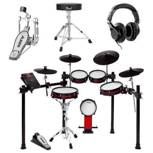 Alesis – Crimson II Mesh Edición Especial Kit + Pack de Accesorios
