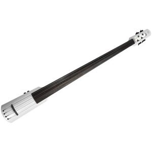 NS Design - Contrabajo eléctrico de 4 cuerdas WAV blanco brillante