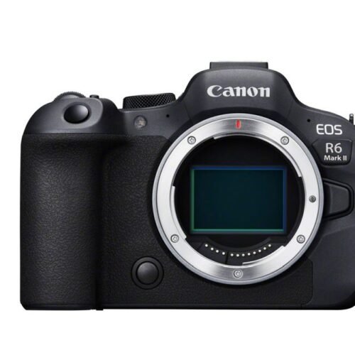 Cámara sin espejo Canon EOS R6 Mark II en negro puro