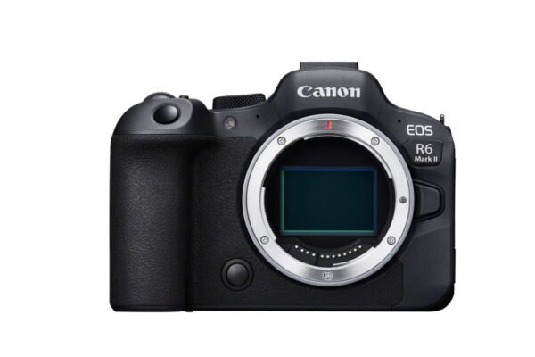 Cámara sin espejo Canon EOS R6 Mark II en negro puro