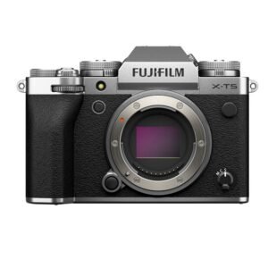 Cámara sin espejo Fujifilm X-T5 (solo cuerpo, color plata)