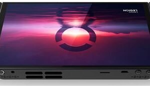 Consola Lenovo Legion Go negra con funda protectora