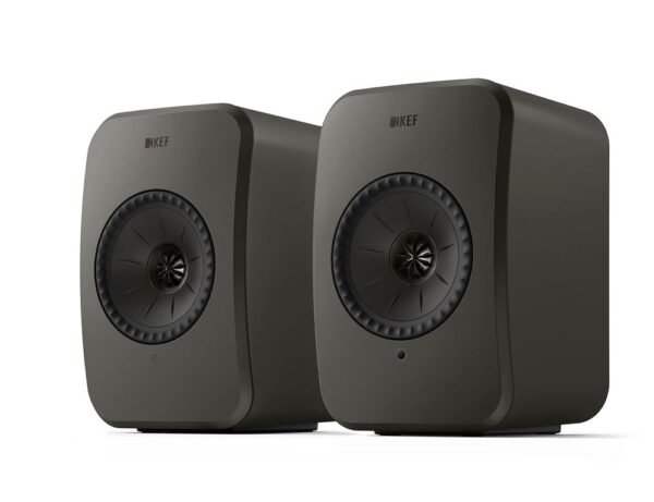 Altavoces Hi-Fi conectados KEF LSX 2 LT en gris grafito, vendidos en pares - Imagen de 2