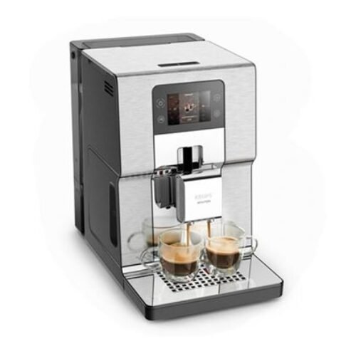 Cafetera espresso Krups Intuition Experience + YY5058FD de 1550 W color plata con molinillo