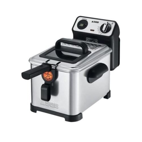 Freidora Seb Filtra Pro FR518100 de 2400 W en acero inoxidable cepillado
