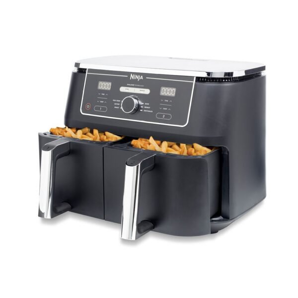 Freidora de aire Ninja Foodi MAX Dual Zone AF400EU 2470W negra - Imagen de 2