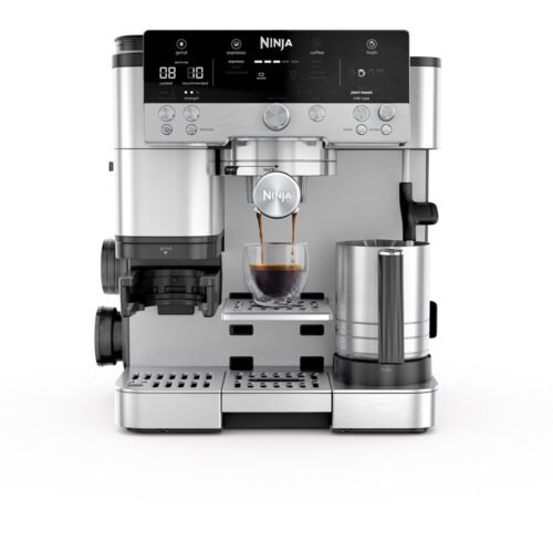 Cafetera 3 en 1 Ninja Luxe Café ES601EU de 1650 W, color negro y acero inoxidable