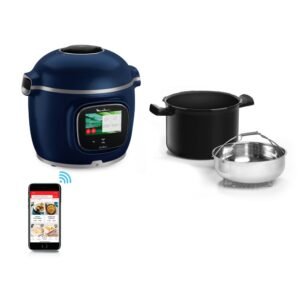 Moulinex Cookeo Touch Pro - Multicocina inteligente con báscula integrada y conexión CE943410