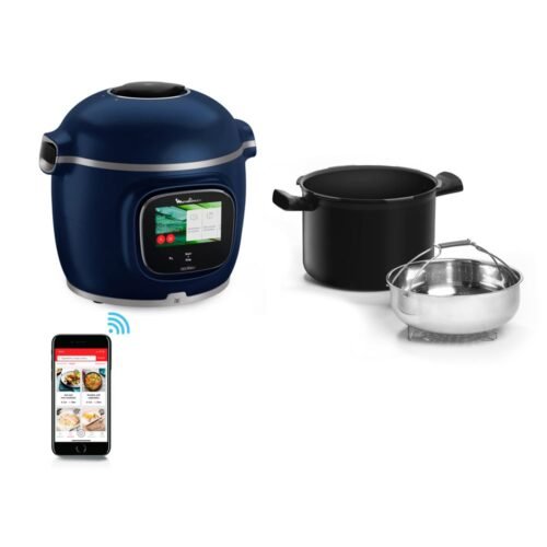 Moulinex Cookeo Touch Pro – Multicocina inteligente con báscula integrada y conexión CE943410