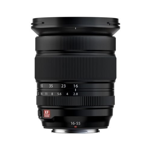 Objetivo con zoom Fujifilm XF 16-55 mm f/2,8 R LM WR II, color negro
