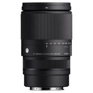 Objetivo zoom Sigma Contemporary 16-300 mm f/3,5-6,7 DC OS negro para montura Fujifilm X