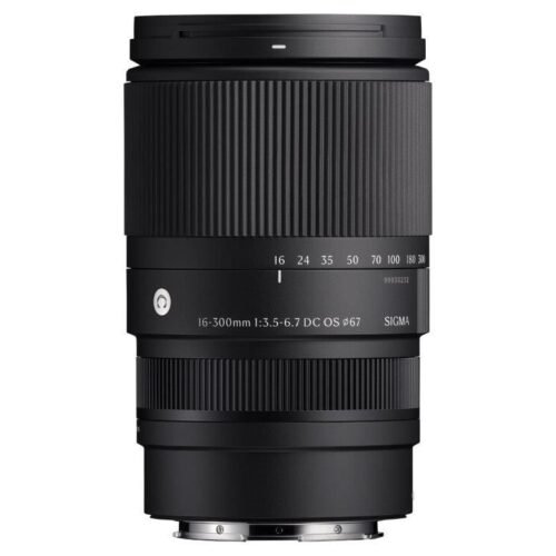 Objetivo zoom Sigma Contemporary 16-300 mm f/3,5-6,7 DC OS negro para montura Fujifilm X
