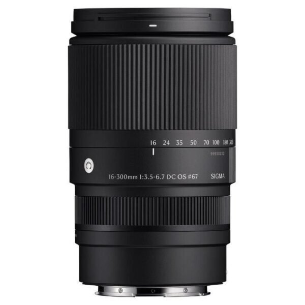 Objetivo zoom Sigma Contemporary 16-300 mm f/3,5-6,7 DC OS negro para montura Fujifilm X