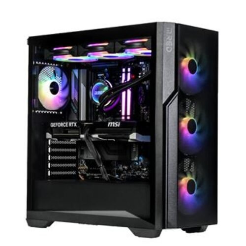 Mred CBT032-03 PC para juegos AMD Ryzen™ 7 32 GB RAM 2 TB SSD Nvidia GeForce RTX 5090 Negro