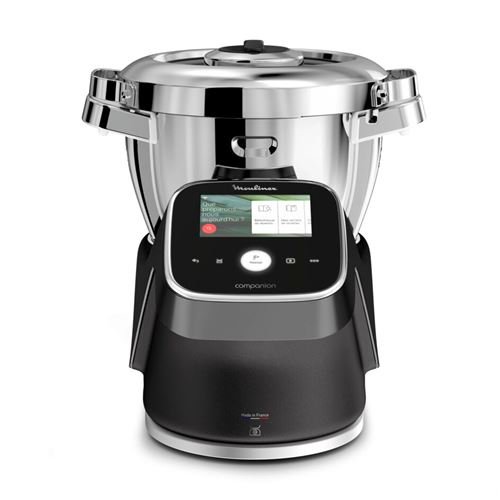 Procesador de alimentos Moulinex I-Companion Touch Pro XL HF93D810 1550 W Negro