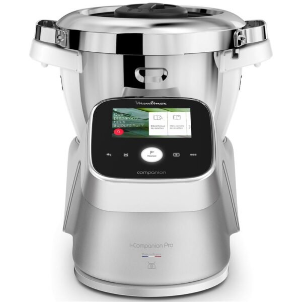Robot de cocina multifunción Moulinex i-Companion Touch Pro HF93EC 1550 W Plata - Imagen de 2