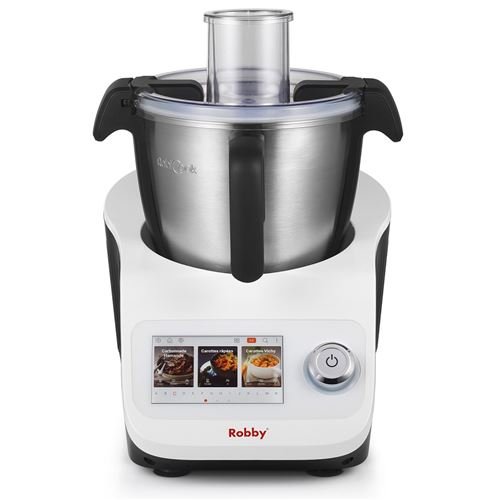 Robot de cocina multifunción Robby Robicook con báscula integrada y pantalla táctil