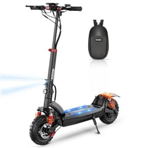 Patinete eléctrico ISCOOTER iX6 – 1000W 48V 11,45 km/h – Negro